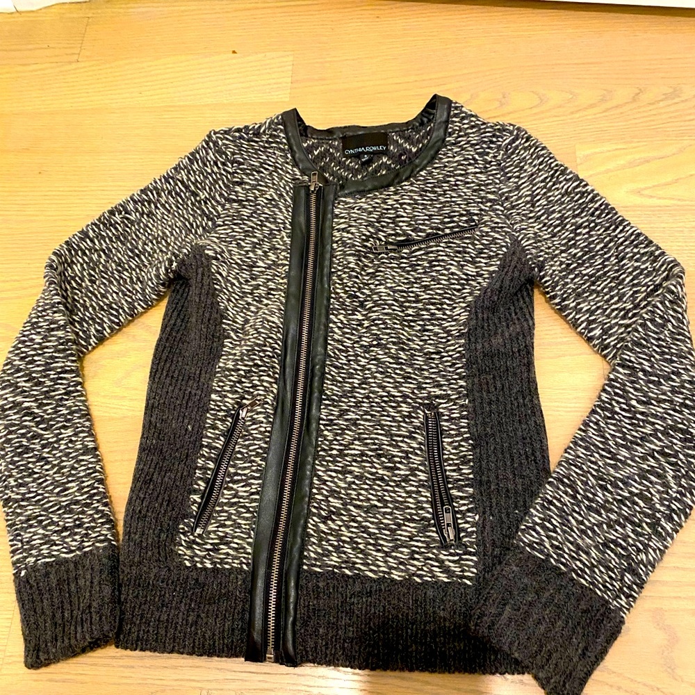 Cynthia Rowley heavy cardigan
